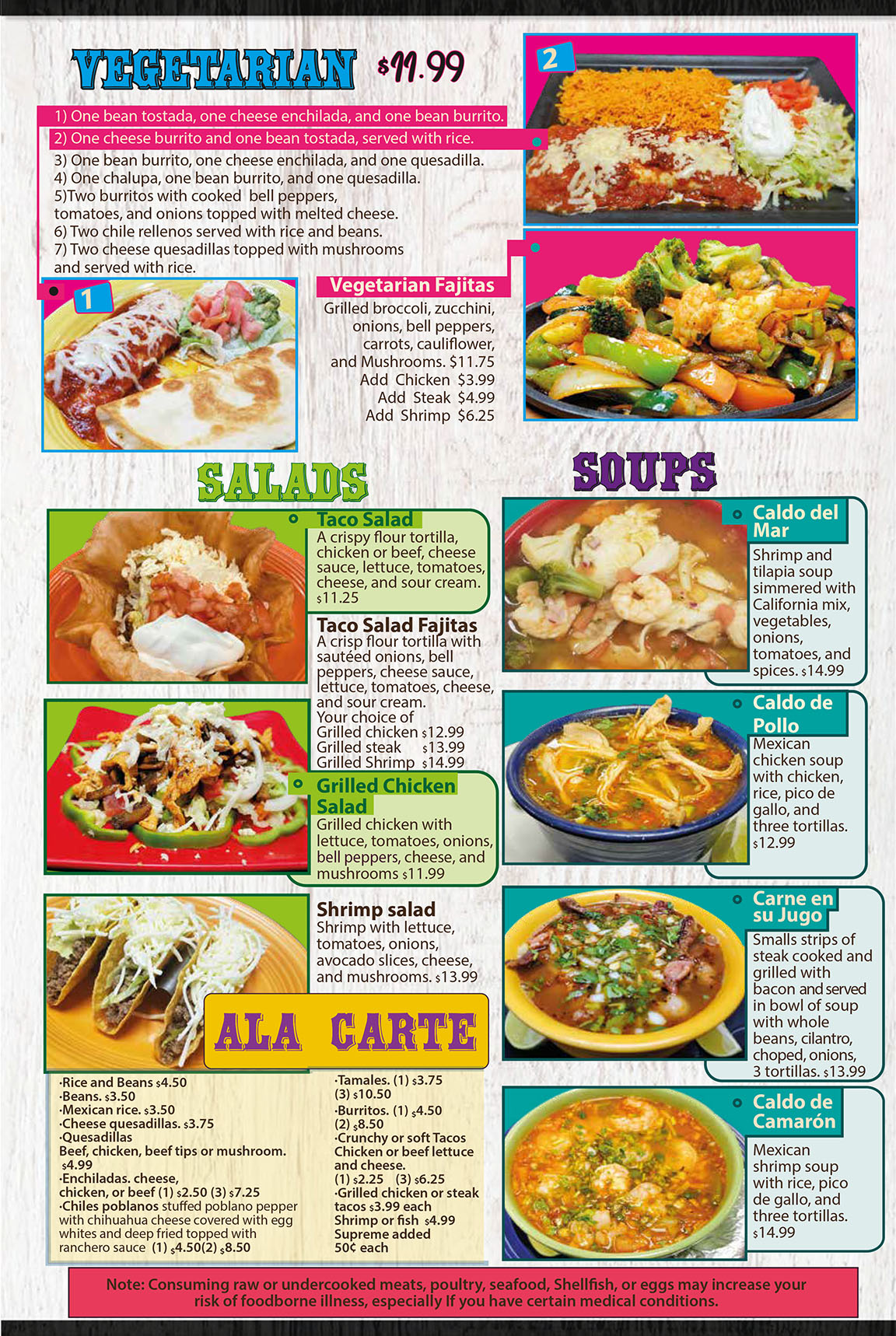 CHAPALA  menu 9